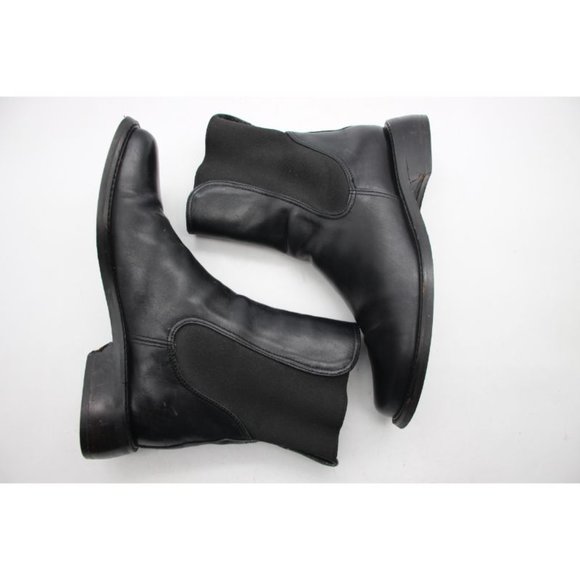 Donald J. Pliner AutumnLeather Moto Mid-calf Boots Black Women's Size 7 - Picture 8 of 15